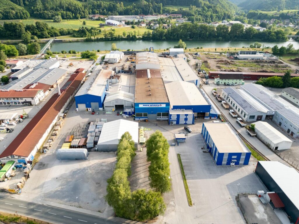 Sončna elektrarna Preis Sevnica - Pogled z vrha
